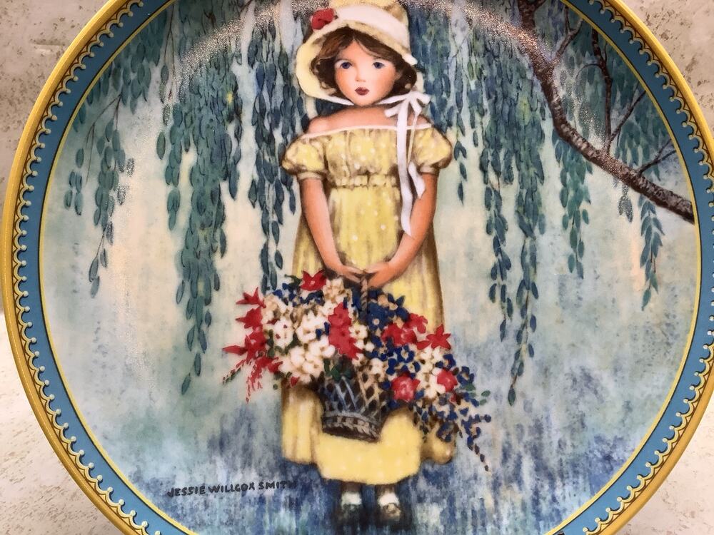 1986 Vintage KNOWLES #84-K41--22 Jessie Willcox Smith Collectors Plate